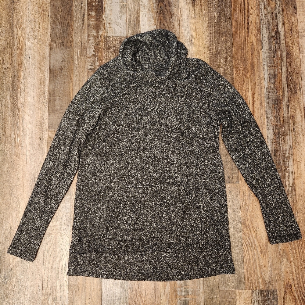 Flamingo Funnel Neck Sweater